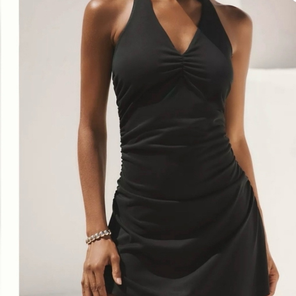 Celandine Ariana Halter Mini Dress